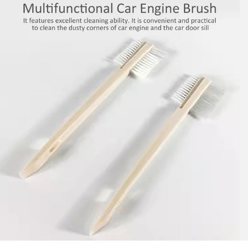 IN-06 Dual Side Nylon Bristle Car Interior Detailing Brush