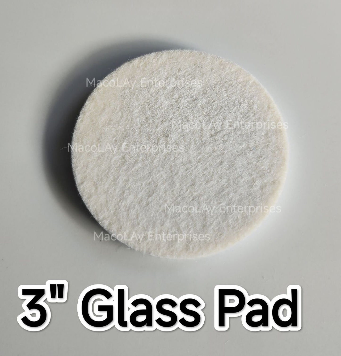 PO-026 Glass Pad for Polishers, Windshield Glass Polishing Pad