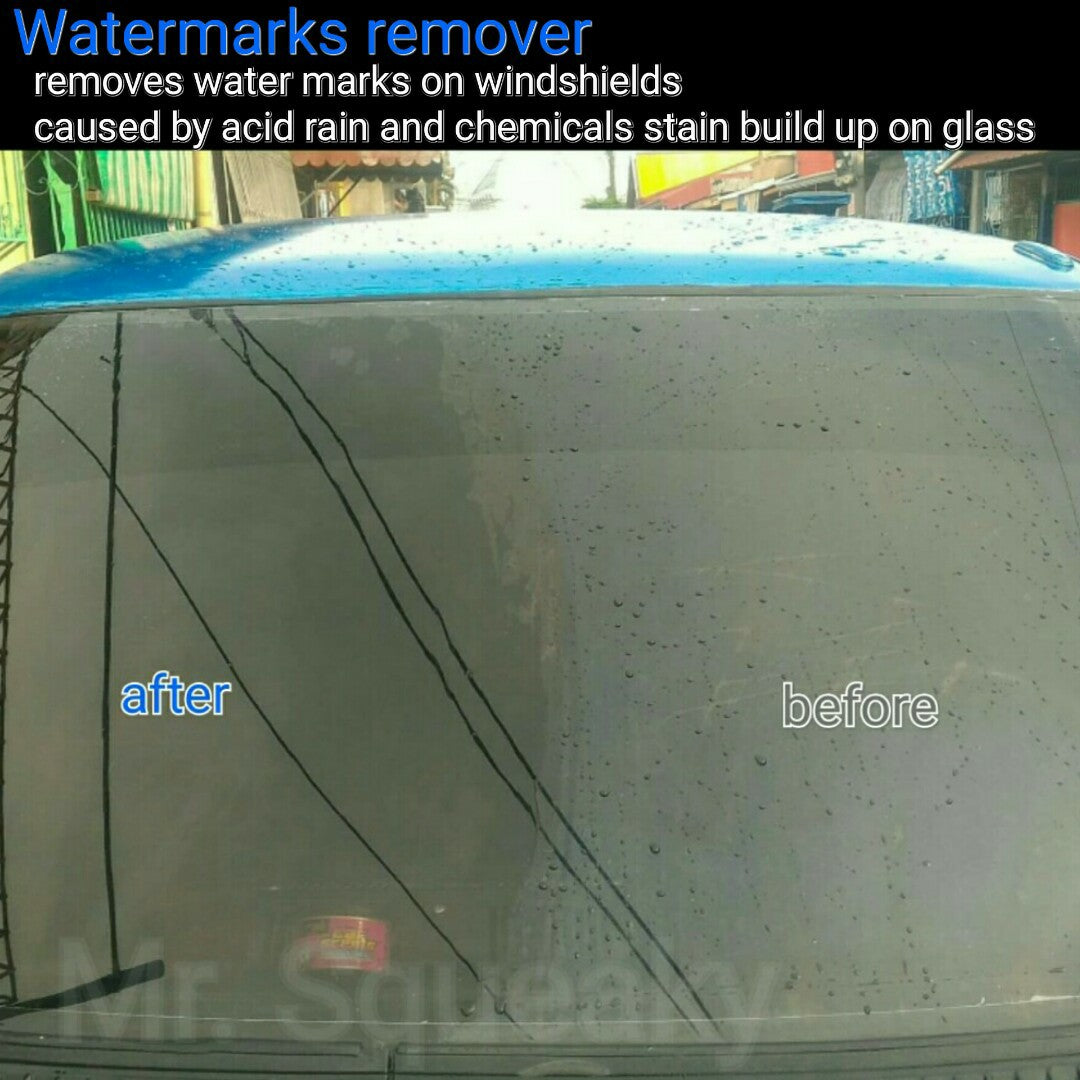 GLASS COMBO Mr. Squeaky Watermarks remover 250ml & Glass Treatment 20ml