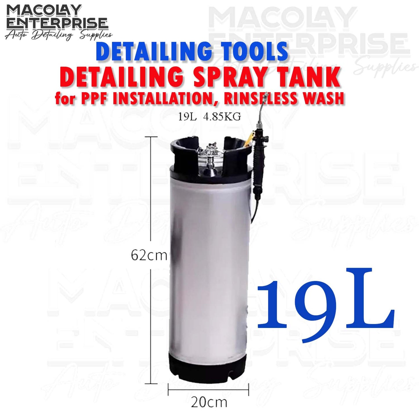 DT-028 Pressure Tank Sprayer for PPF or Tint Application