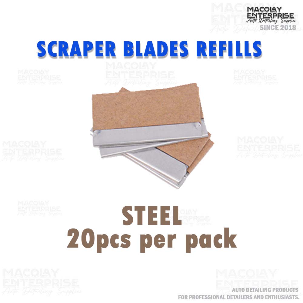 WR-102 4-cm Plastic/Stainless Blade Scraper Refill