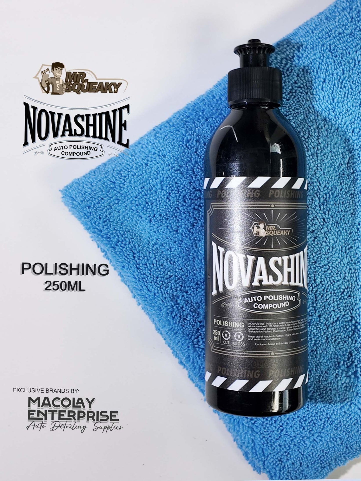 NovaShine Compounds Extra Heavy Cut, Heavy Cut, Polish