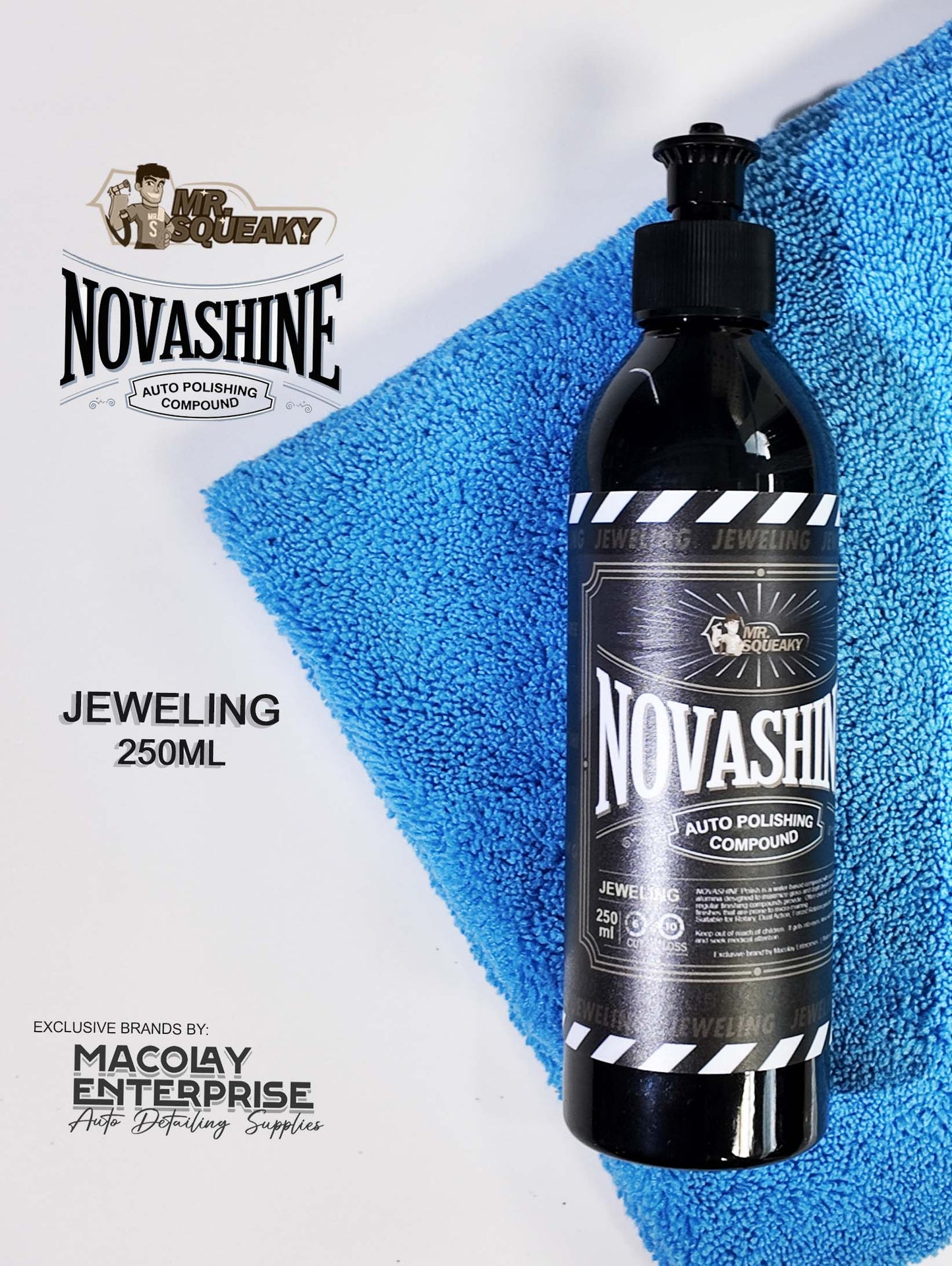 NovaShine Compounds Extra Heavy Cut, Heavy Cut, Polish