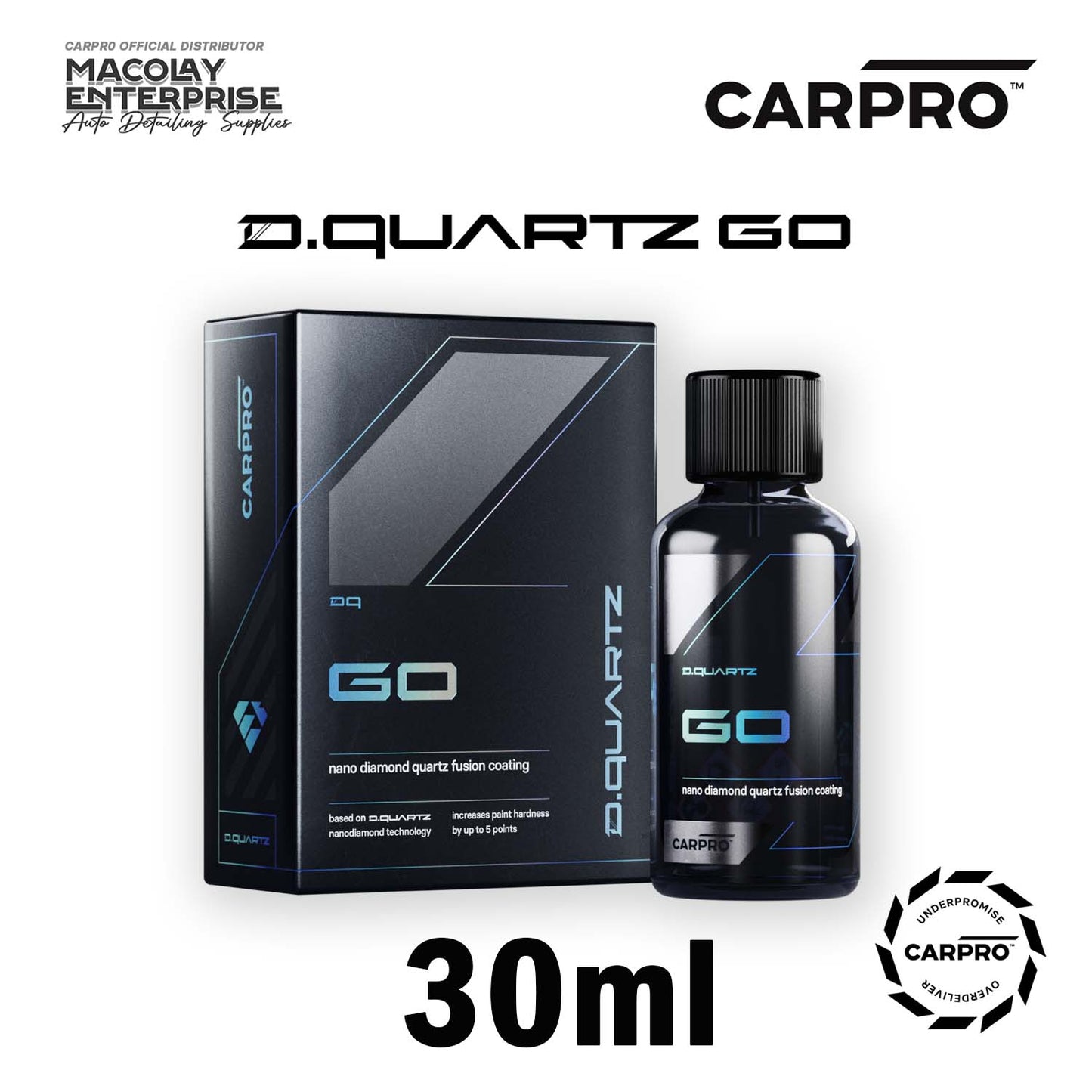 CarPro DQUARTZ GO Nano Diamond Coating 30ml or 50ml