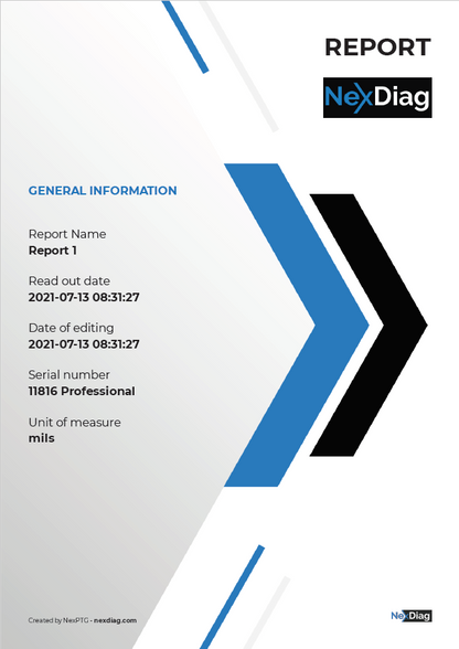 NexPTG Professional Paint Thickness Gauge