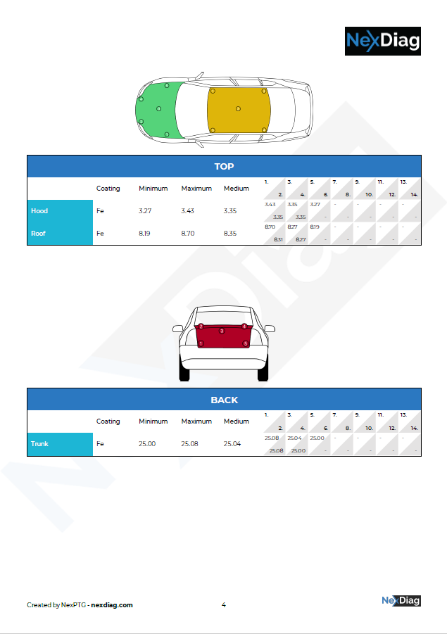 NexPTG Professional Paint Thickness Gauge