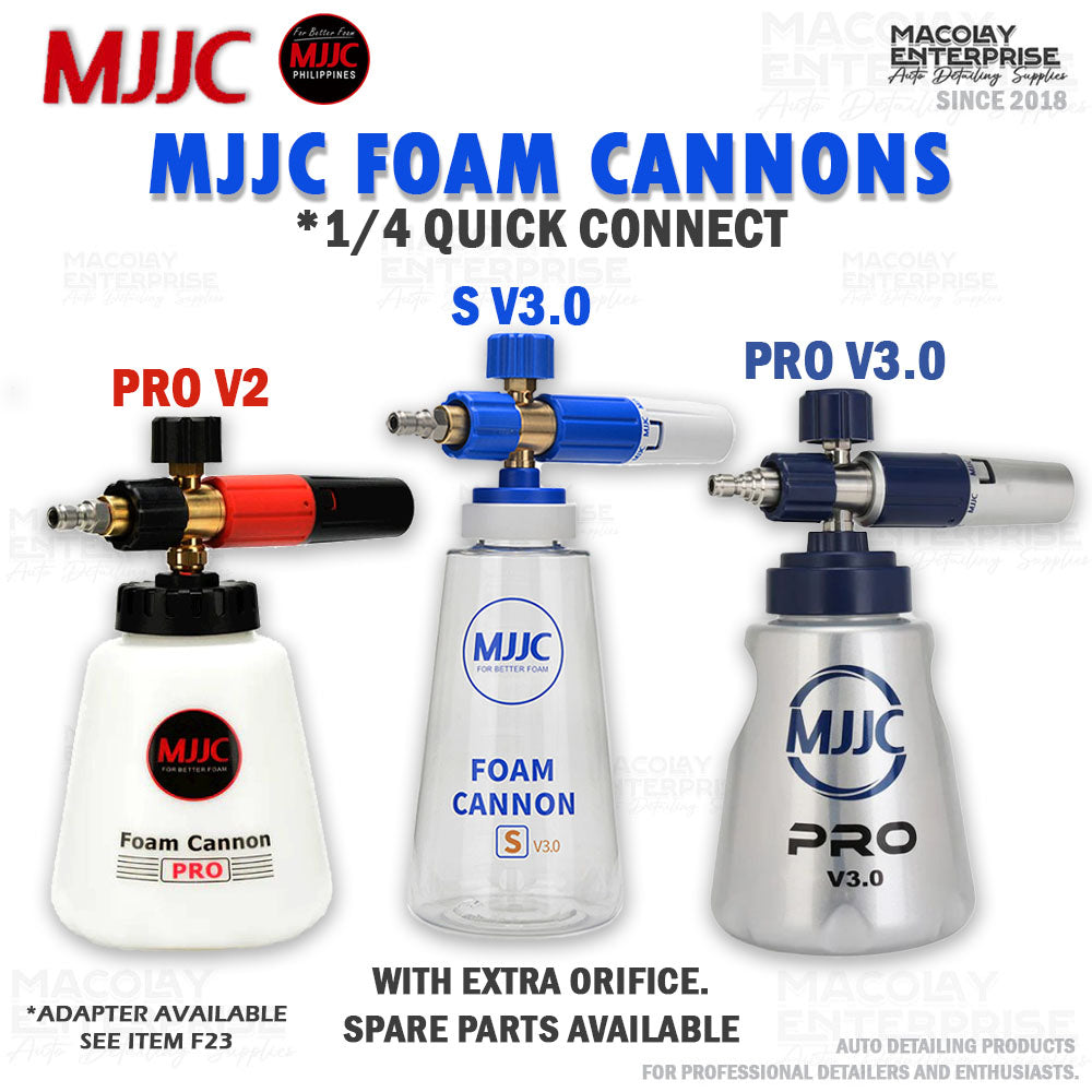PA-008 MJJC PRO V2, S V3.0 or  PRO V3 (new bottle)  Foam Cannon for Pressure Washer