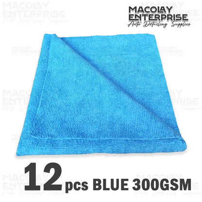 300gsm 40x40cm Premium Color Edgeless Detailing Microfiber Towel