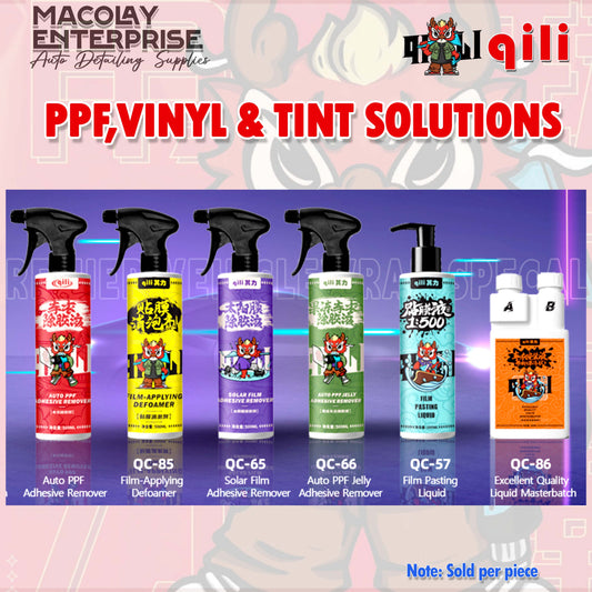 WR-108 QILI PPF, VInyl and Tint Solutions Adhesive Remover, Tint Slip Solution, PPF Slip Solution , Wrapping Aid