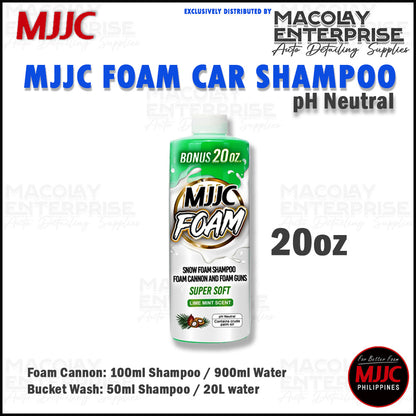 MJJC  Lime Mint Scent pH Neutral Foam Car Shampoo
