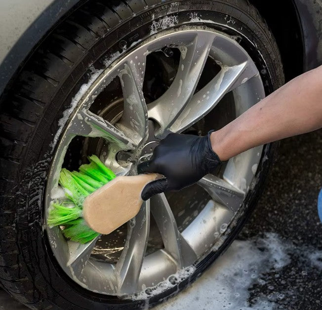 WH-09 Flagged Bristles Wheel/Rim Brush
