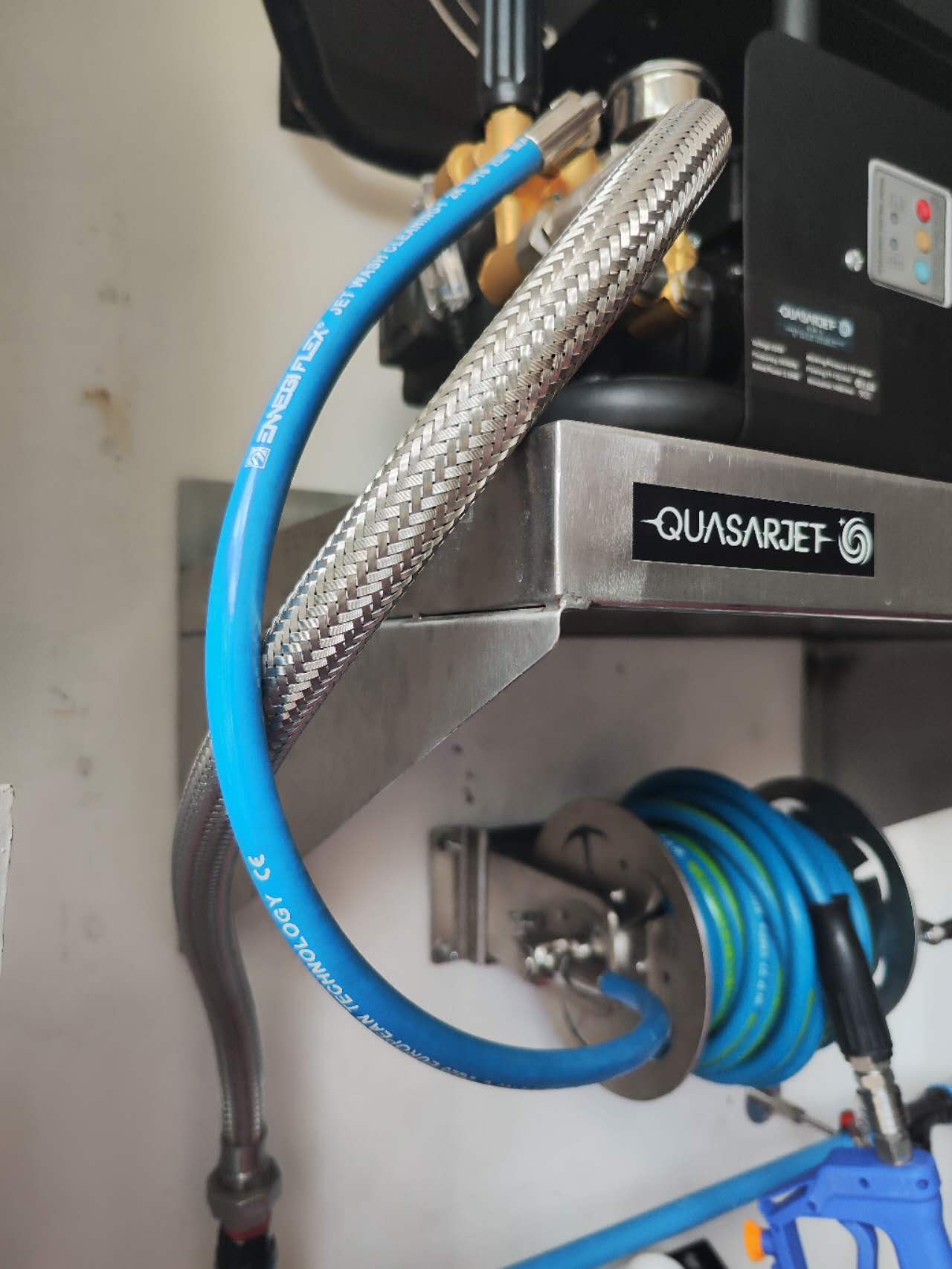 PA-018 Whipline Hose or Jumper Hose for Pressure washer Setup with Stainless Fittings