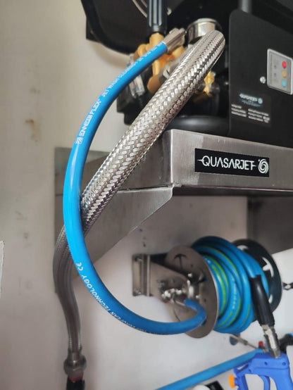 PA-018 Whipline Hose or Jumper Hose for Pressure washer Setup with Stainless Fittings