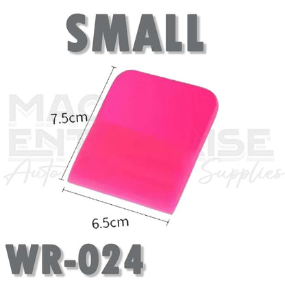 WR-024 Medium Hard PINK Rubber Squeegee for PPF