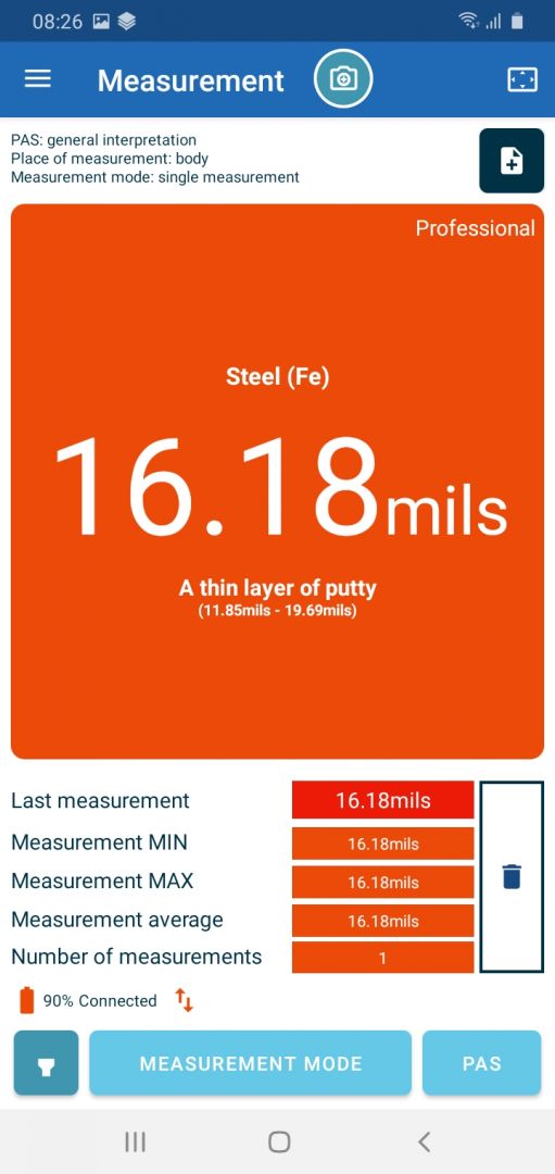 NexPTG Professional Paint Thickness Gauge