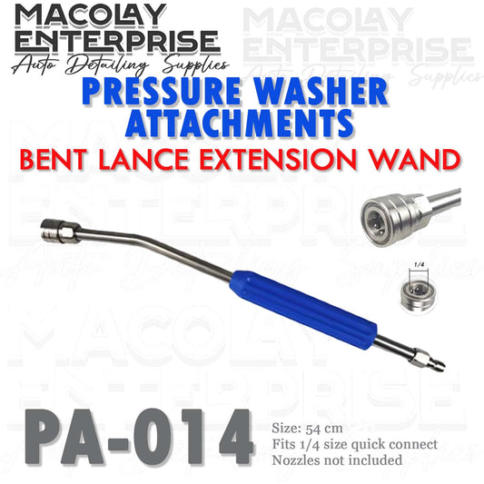PA-014 Bent Lance  Extension Wand Attachment for Pressure Washer