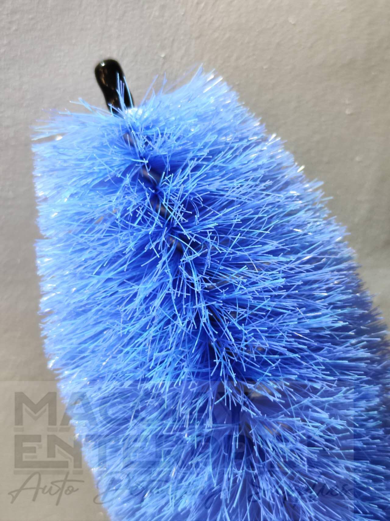 WH-01B Blue Med Soft Wheel Brush