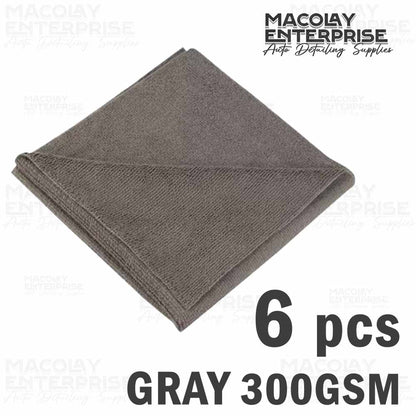 300gsm 40x40cm Premium Color Edgeless Detailing Microfiber Towel