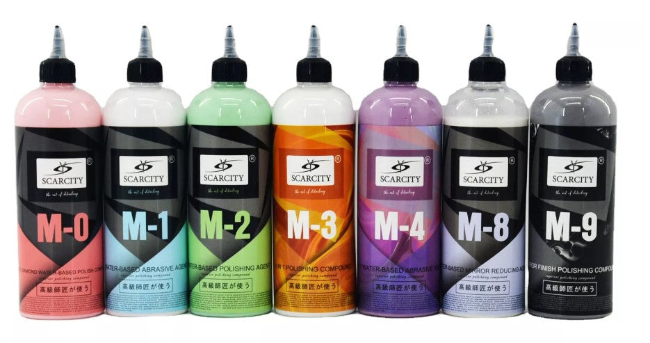 SCARCITY M8 Water Based Mirror Polishing Compound 500mL