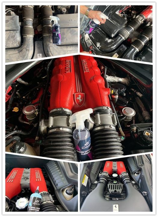 SCARCITY  S-510C External Engine Cleaner or Y-530C Engine Conditioner 500ml
