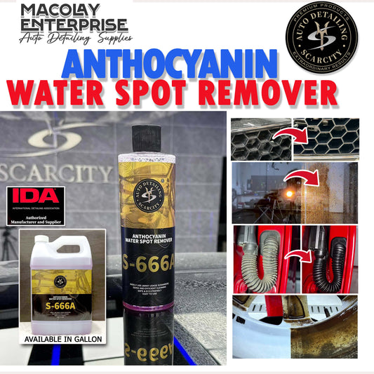Scarcity Anthocyanin Car Water Spot Remover 500ml or 4L