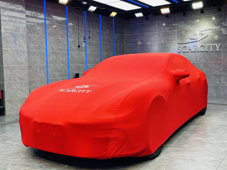 Scarcity Form-Fitted Fabric Indoor Luxury Car Cover