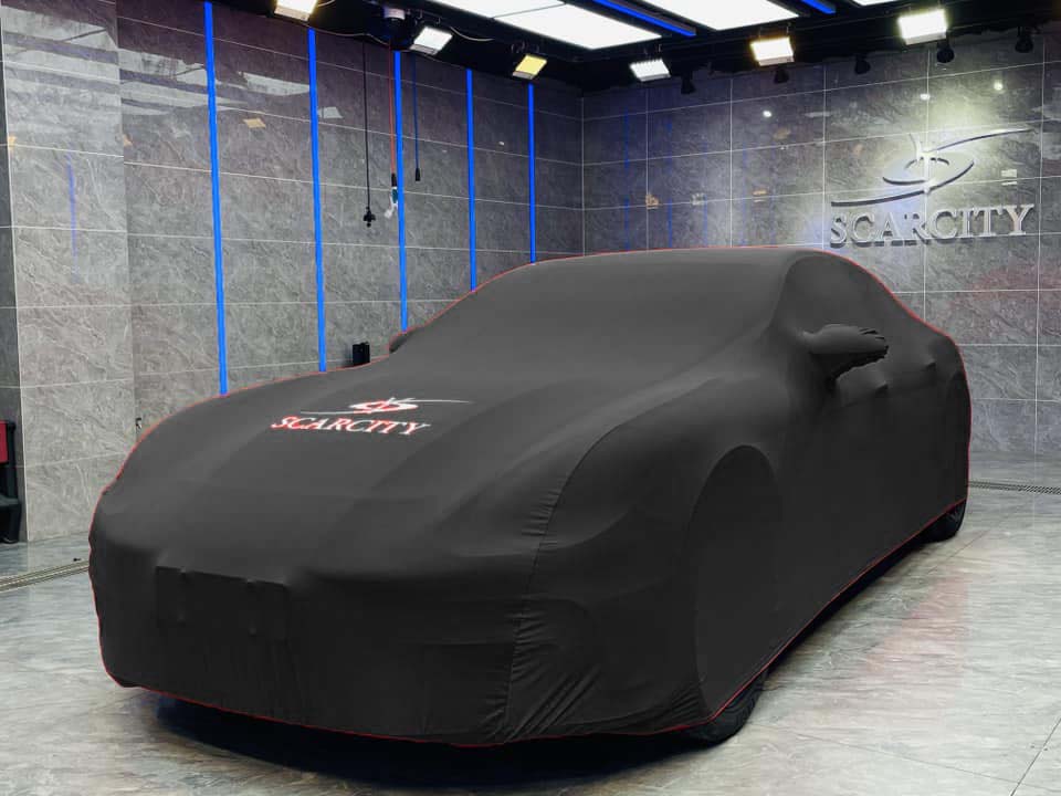 Scarcity Form-Fitted Fabric Indoor Luxury Car Cover