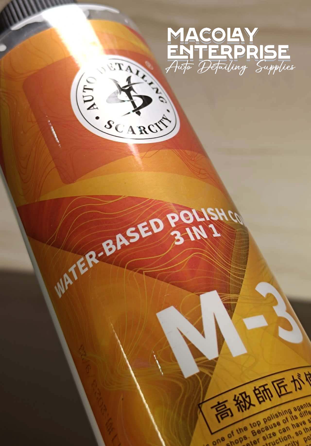 Scarcity M3 Water Based 3-in-1 Polishing Compound 500ml