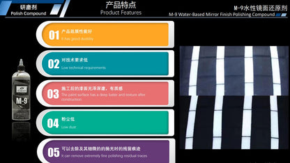 Scarcity M9 Water Based Mirror-Finish Jewelling Polishing Compound 500ml