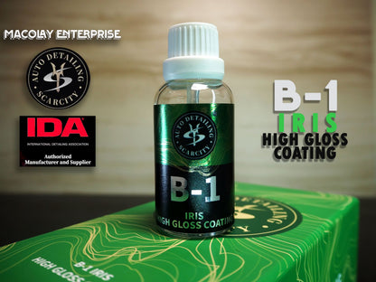 SCARCITY Ceramic Coating S-6 Plastic, G-1 Wheel Hub, H-1 Hydrophobic, C-1 PPF, B-1 High Gloss