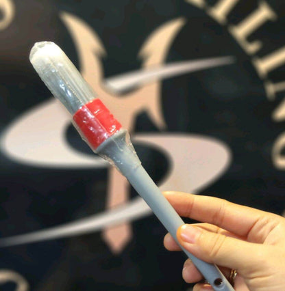 IN-18 Scarcity Chemical Resistant Gray Bristle Detailing Brush