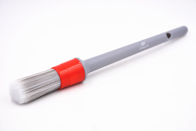 IN-18 Scarcity Chemical Resistant Gray Bristle Detailing Brush