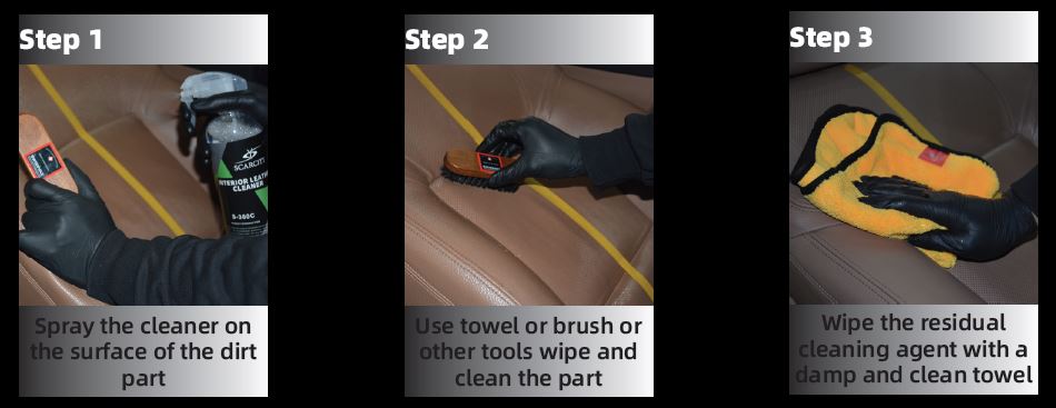 Scarcity Interior Leather Cleaner or Leather Conditioner 500ml