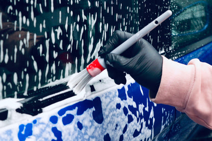 IN-18 Scarcity Chemical Resistant Gray Bristle Detailing Brush