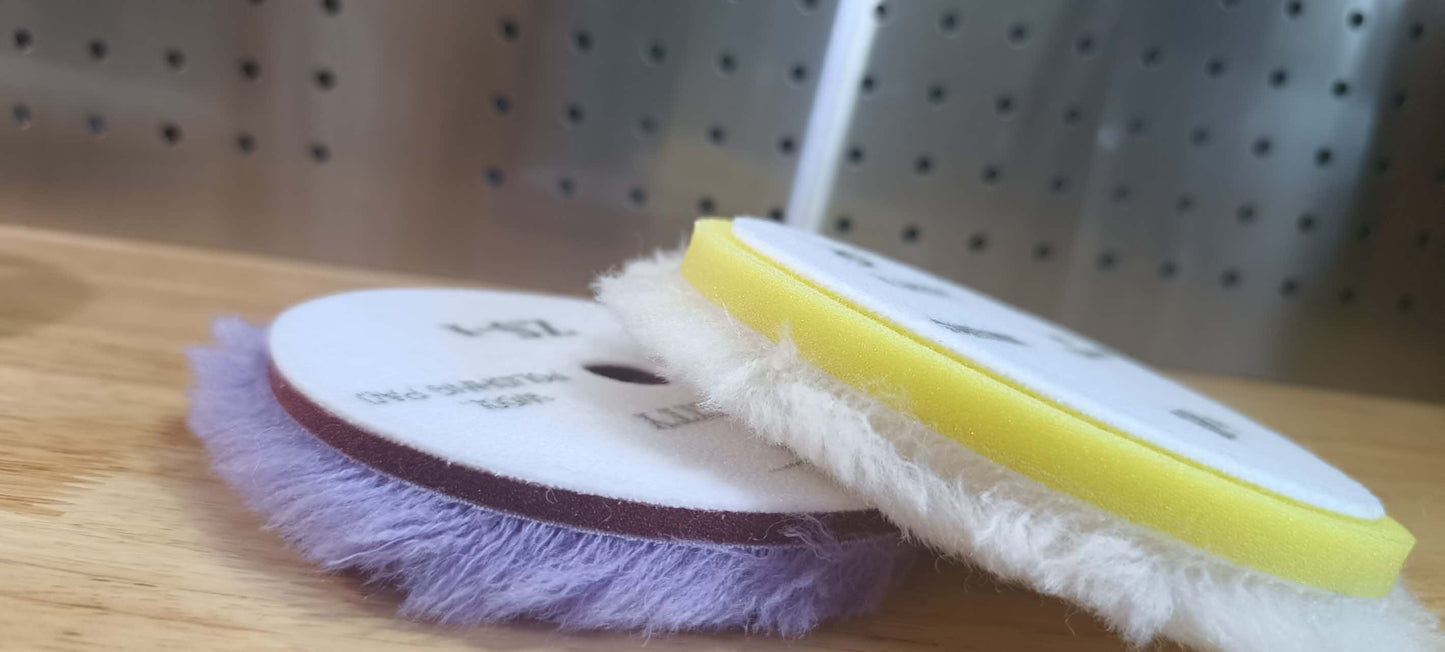 PO-034 Scarcity 5" EV, ZS and BP Premium Buffing WOOL Pad