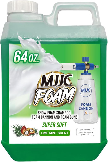 MJJC  Lime Mint Scent Foam Car Shampoo
