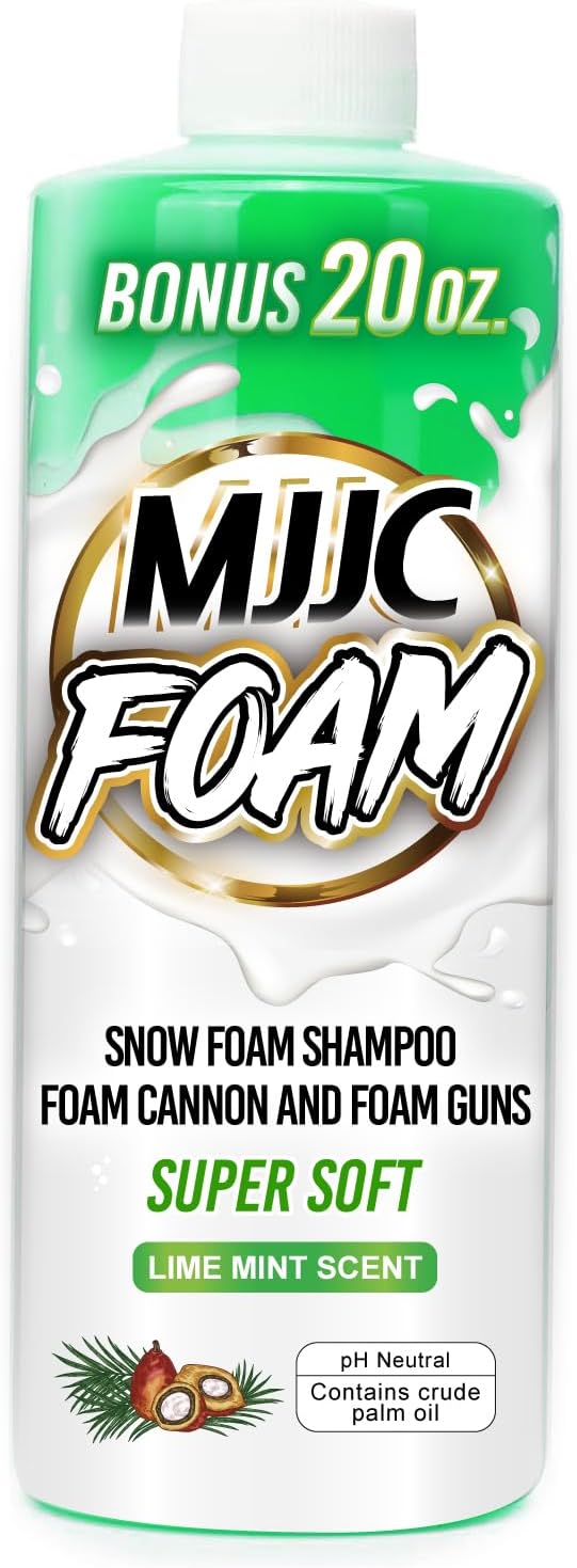 MJJC  Lime Mint Scent Foam Car Shampoo