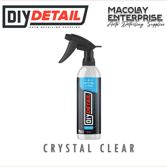 DIY Detail Crystal Clear Glass Cleaner 16oz