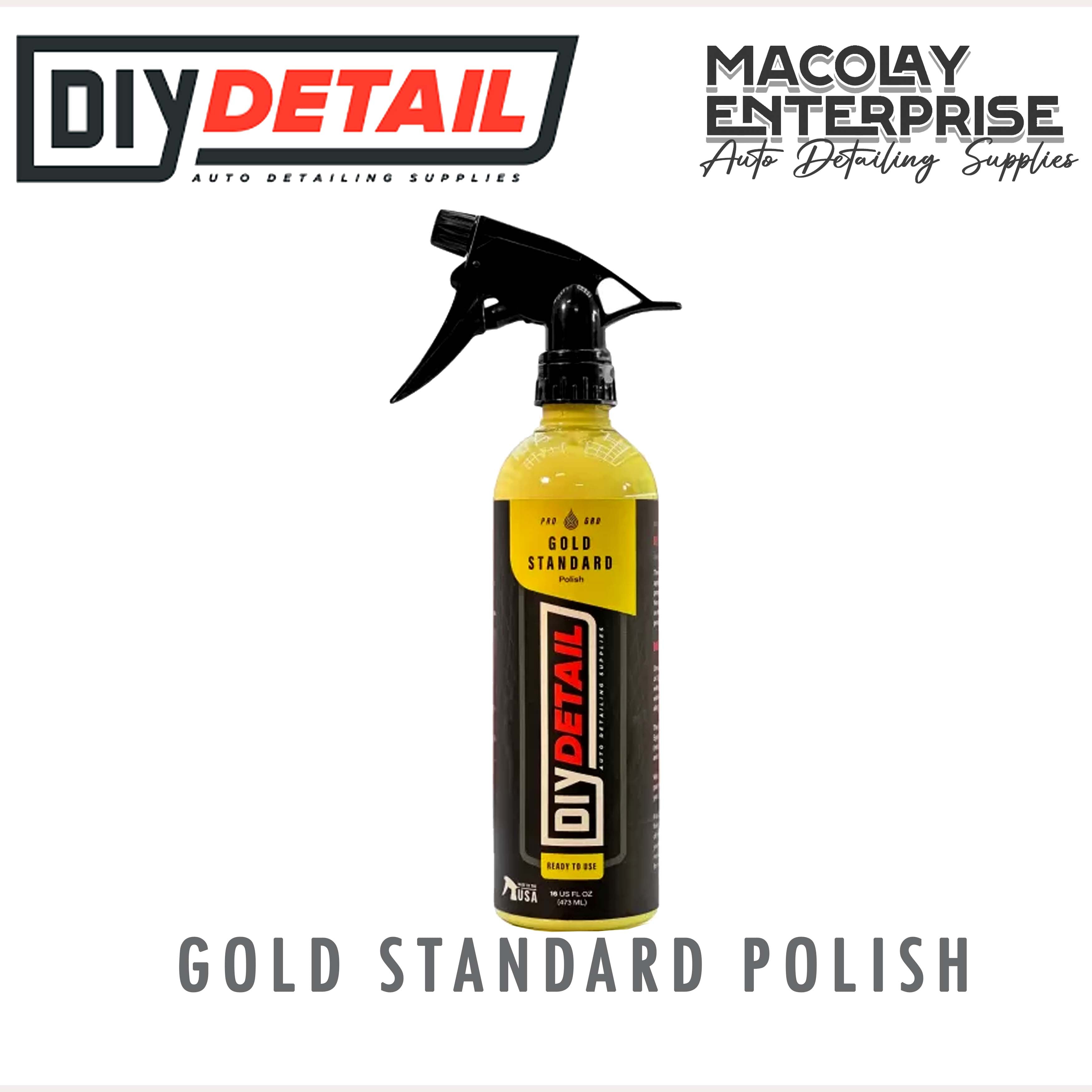 DIY Detail Gold Standard Polish 16oz – MacoLAy Enterprise
