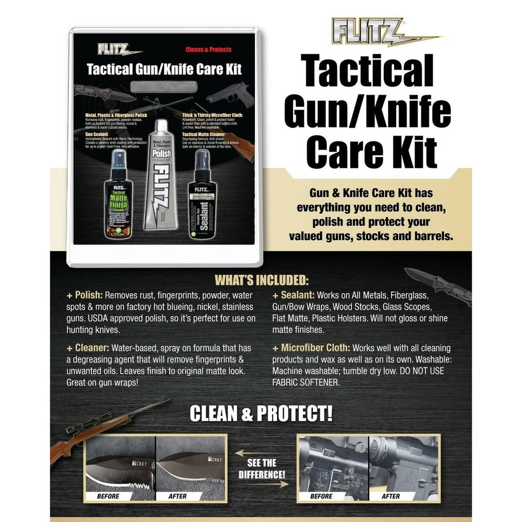 Flitz Tactical Gun and Knife Care Kit