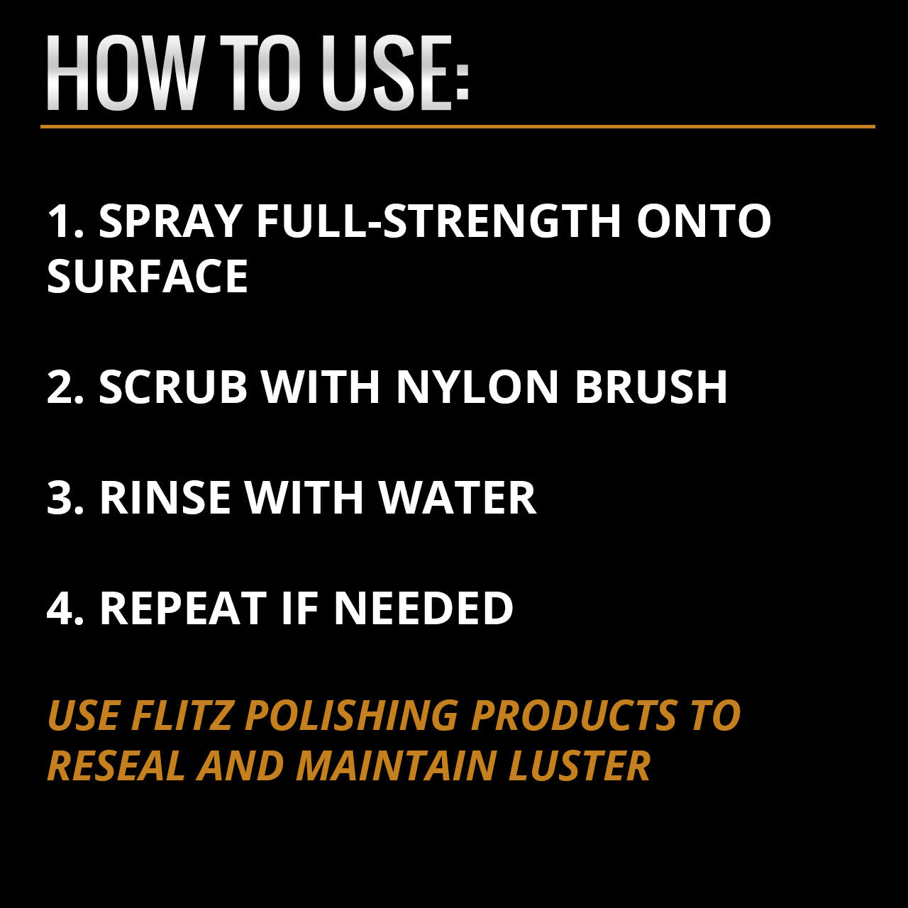 Flitz Metal Pre-Clean non-acid cleaner Aluminum Pre Clean