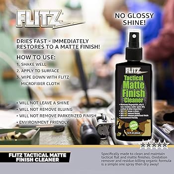 Flitz Tactical Matte Finish Cleaner 50ml