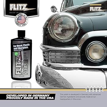Flitz Liquid Polish for Metal, Fiberglass, Plastic & Paint