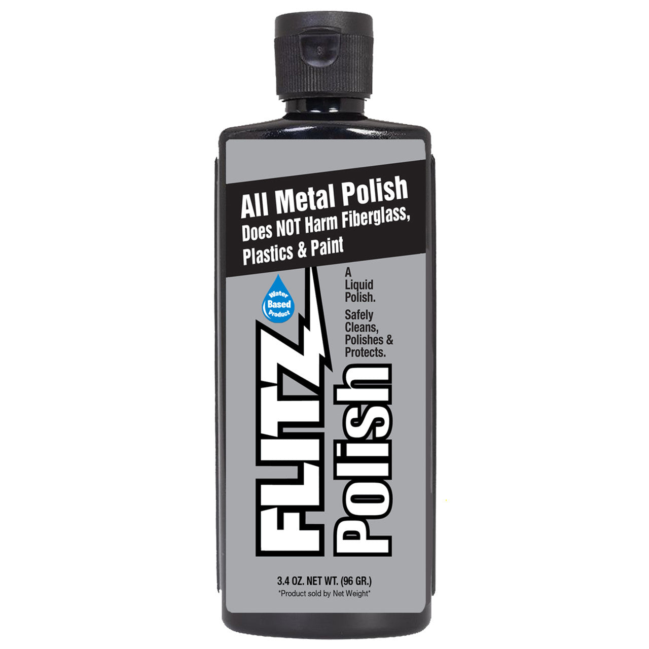 Flitz Liquid Polish for Metal, Fiberglass, Plastic & Paint