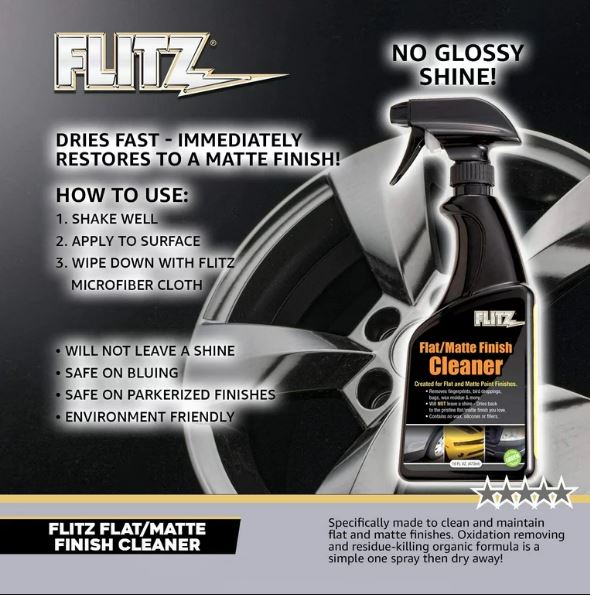 Flitz Flat Matte Cleaner