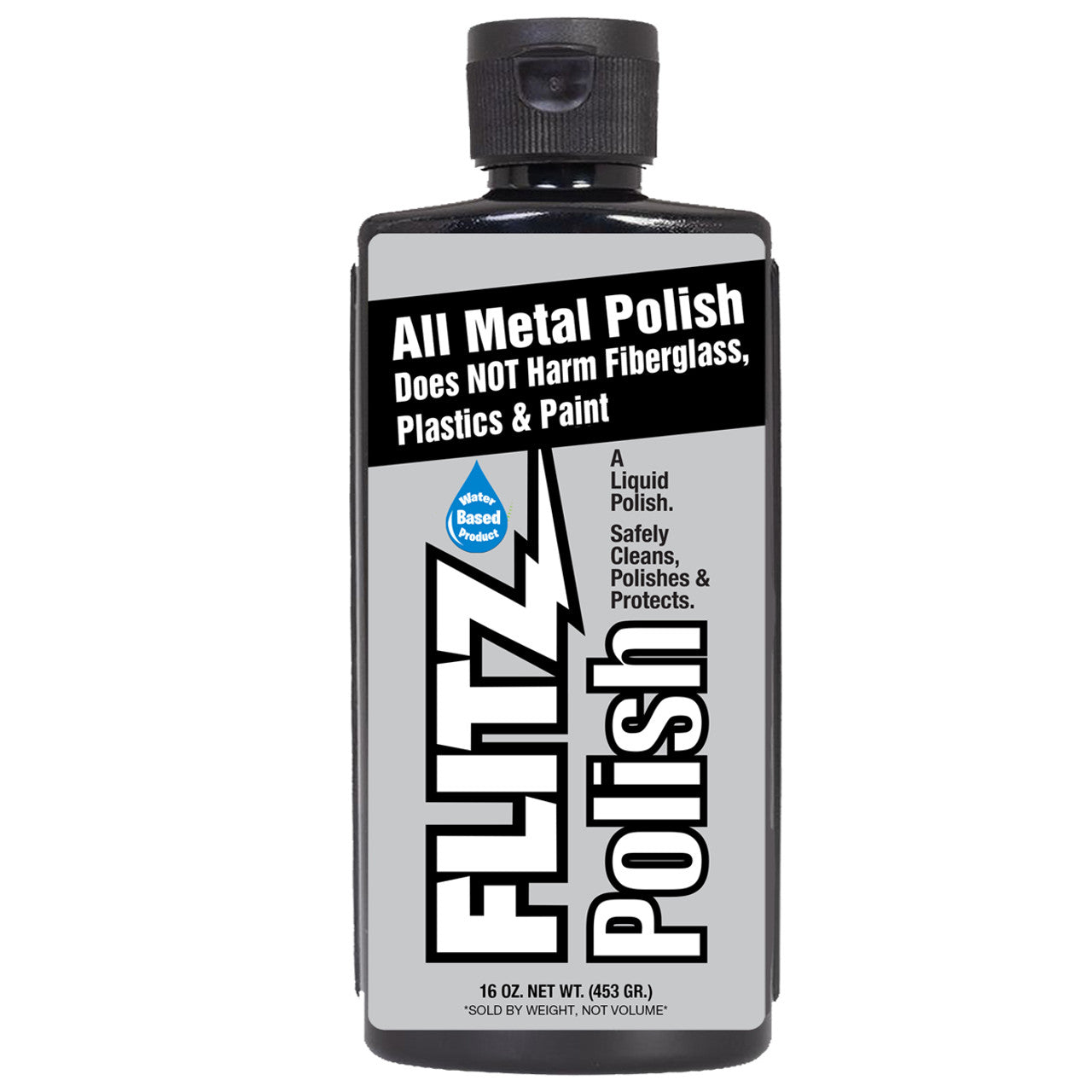 Flitz Liquid Polish for Metal, Fiberglass, Plastic & Paint