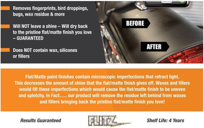 Flitz Flat Matte Cleaner