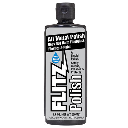 Flitz Liquid Polish for Metal, Fiberglass, Plastic & Paint