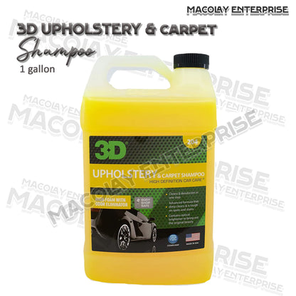 3D Upholstery and Carpet Shampoo
