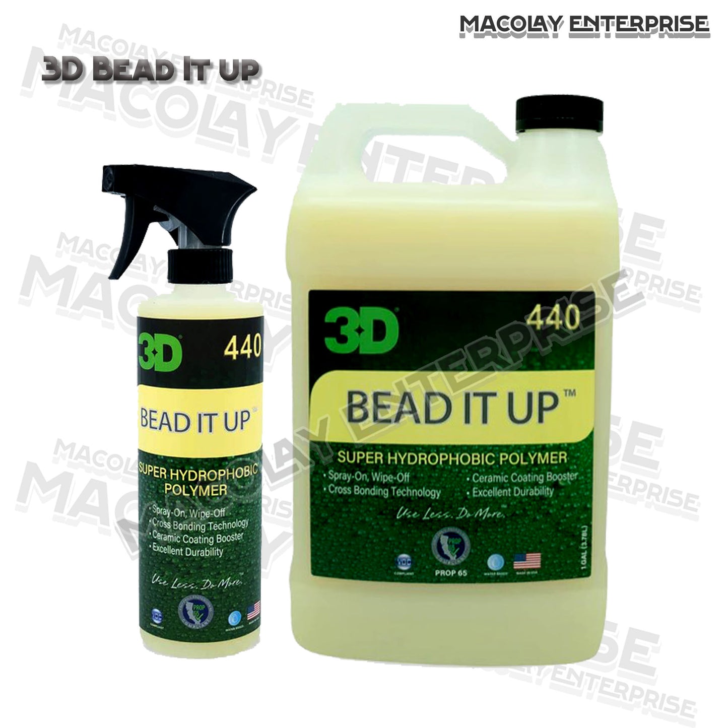 3D Bead It Up Ceramic Coating Booster Sealant